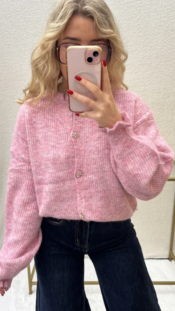Gilet Londres Rose – Image 3