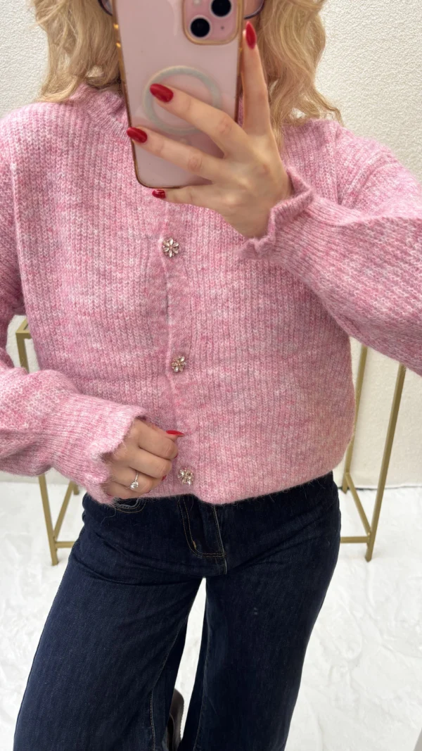 Gilet Londres Rose – Image 2