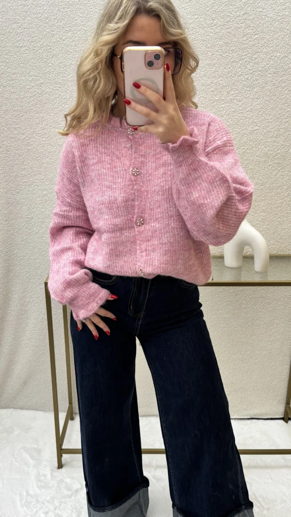 Gilet Londres Rose